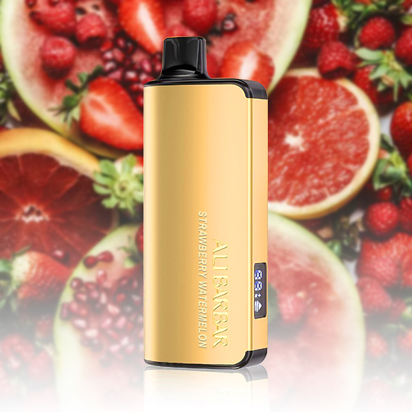 ALIBARBAR INGOT 9000 Puffs Strawberry Watermelon