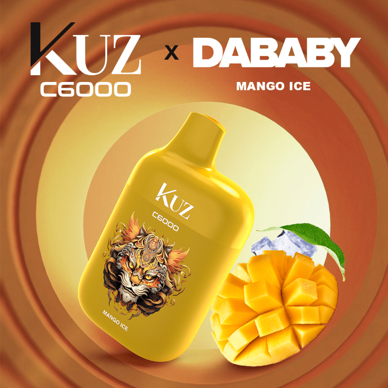 KUZ MANGO ICE - 6000 PUFFS